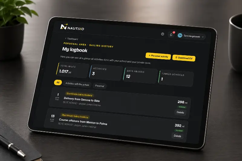 Navigation logbook