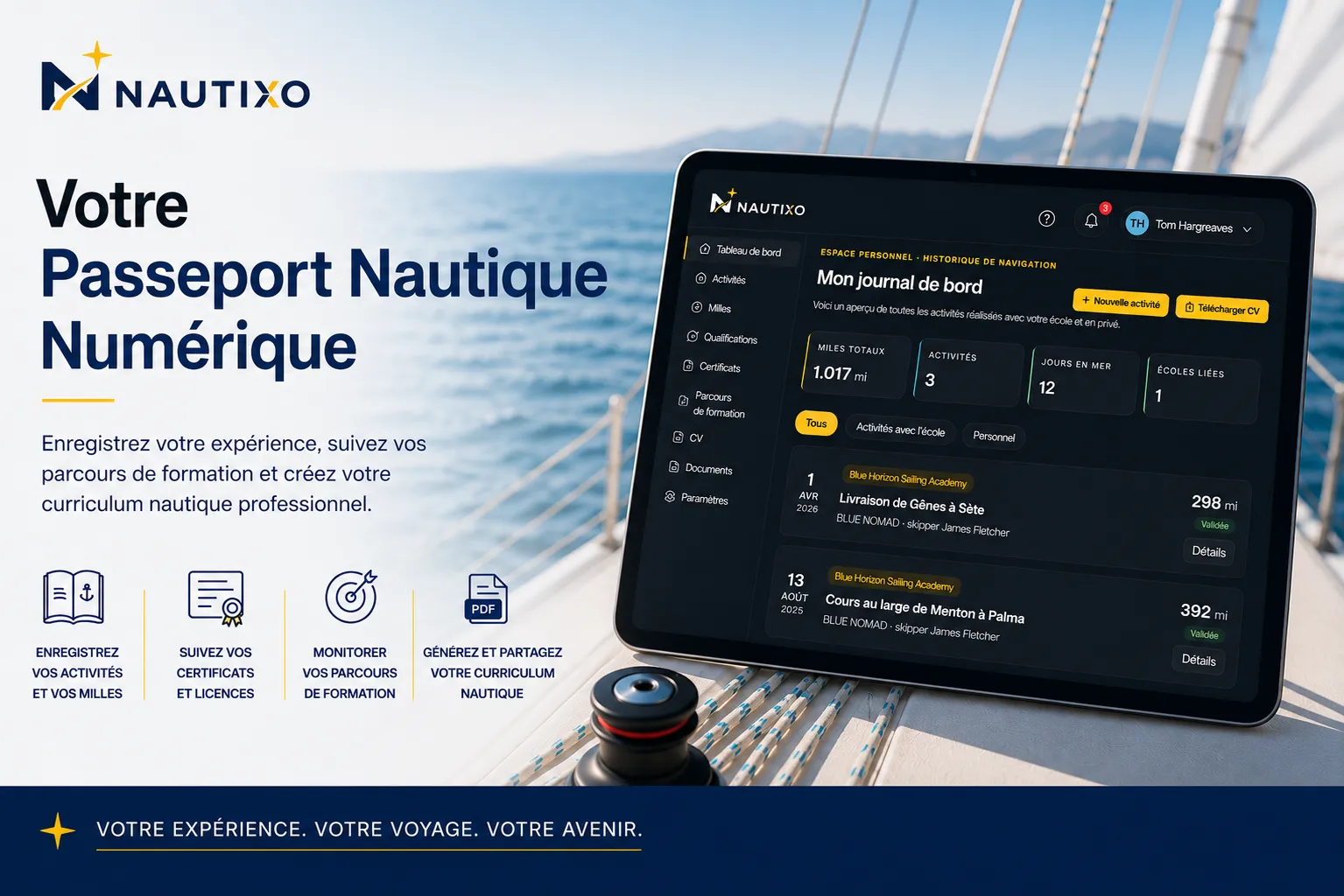 Pourquoi chaque navigateur devrait avoir un Passeport Nautique Numérique